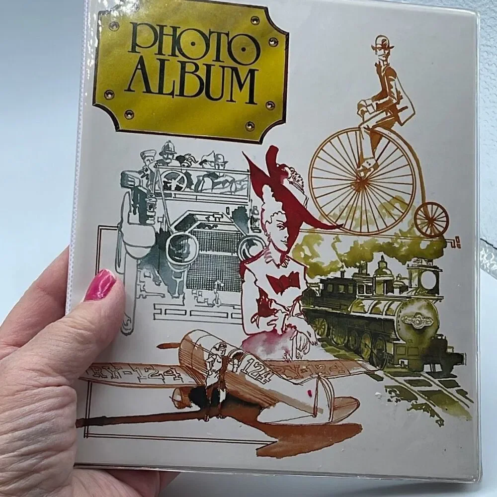 Vintage 1982 Good Olde Days Photo Album in original packaging